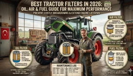 Best Tractor Filters in 2026 Oil, Air & Fuel Guide for Maximum Performance